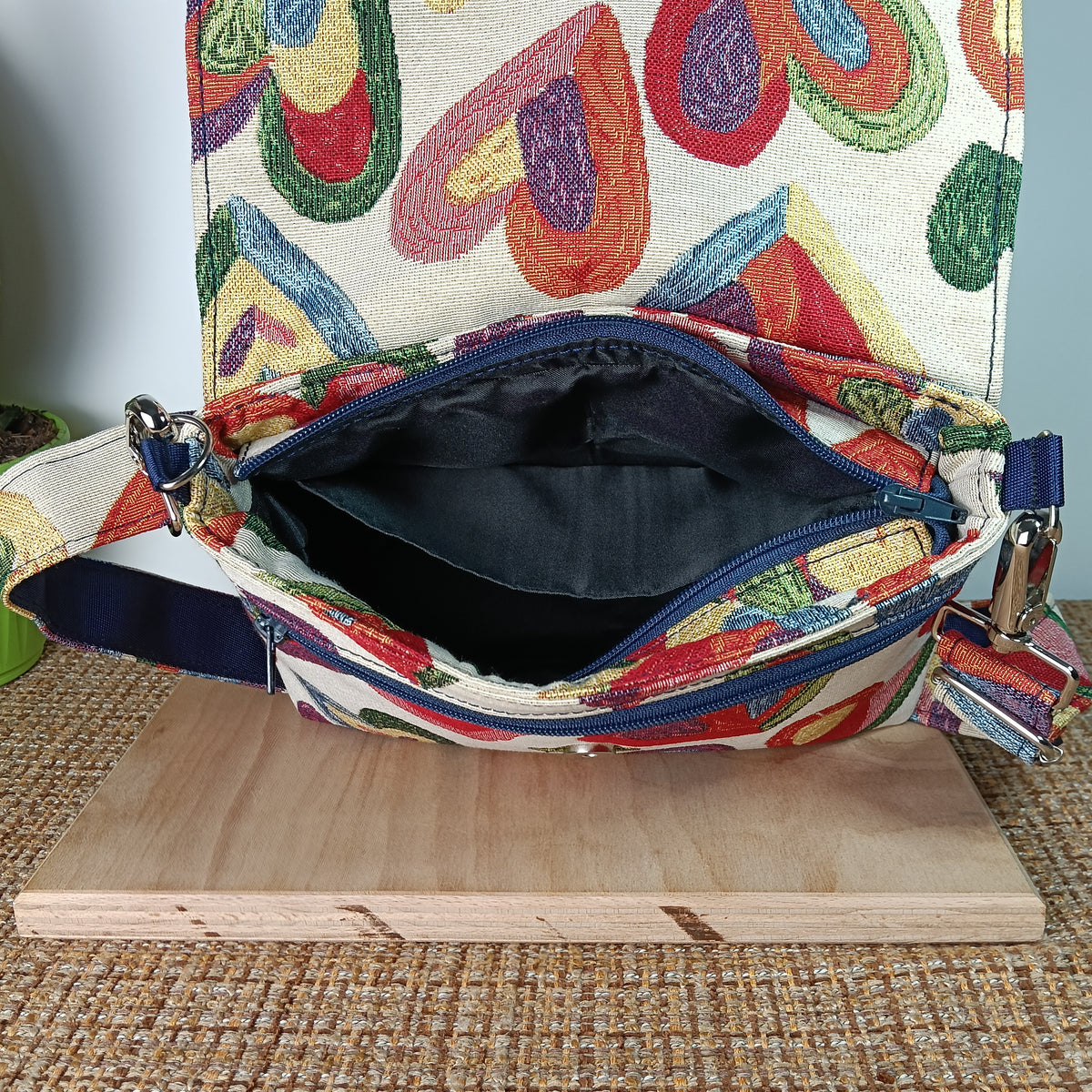 SYRIA - Borsa a tracolla da donna fatta a mano - Prodotto artigianale