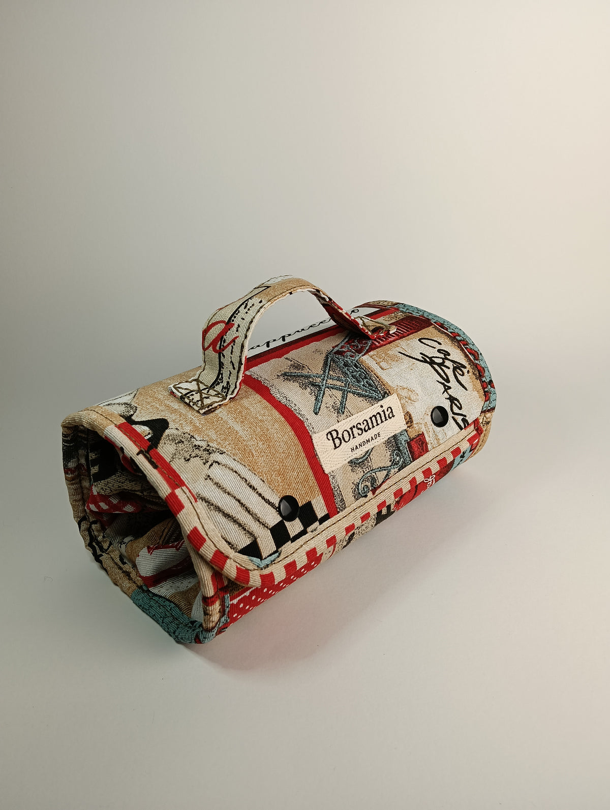 BEAUTY CASE - Organizer arrotolabile fatto a mano - Prodotto artigianale