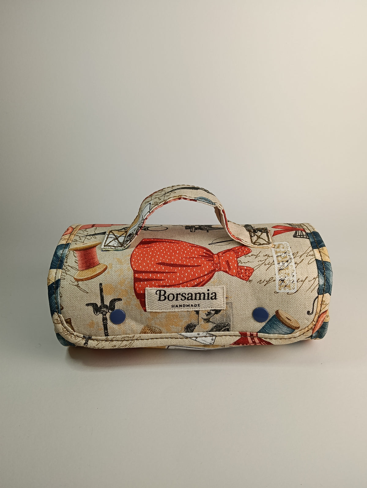 BEAUTY CASE - Organizer arrotolabile fatto a mano - Prodotto artigianale