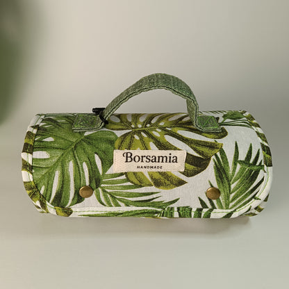 BEAUTY CASE - Organizer arrotolabile fatto a mano - Prodotto artigianale