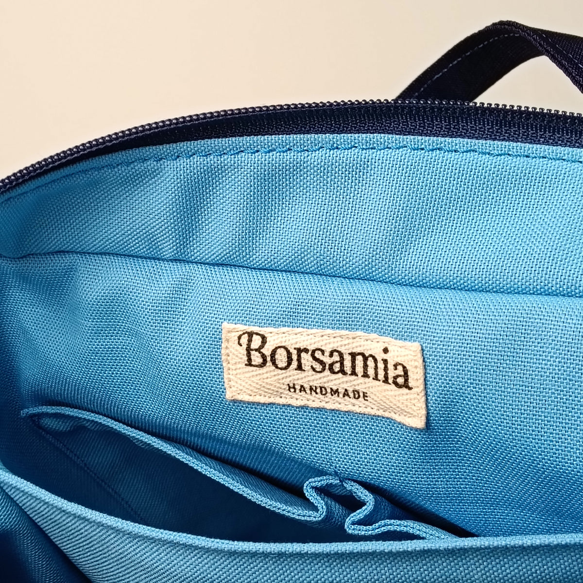 ALESSANDRA - Borsa a mano con tracolla e stampa mare