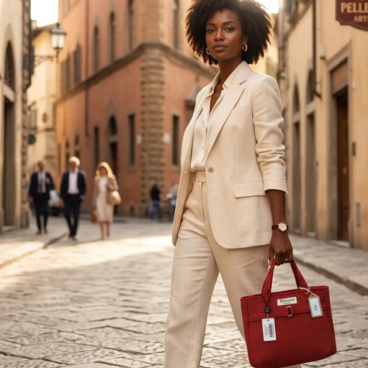 IRIS - Borsa tote bag fatta a mano - Prodotto artigianale