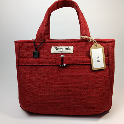 IRIS - Borsa tote bag fatta a mano - Prodotto artigianale