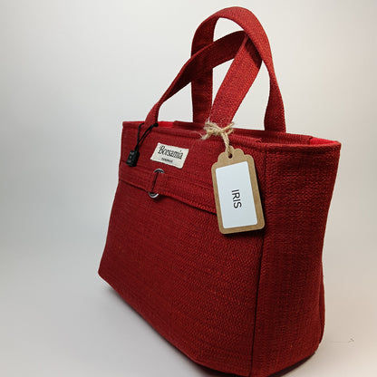 IRIS - Borsa tote bag fatta a mano - Prodotto artigianale