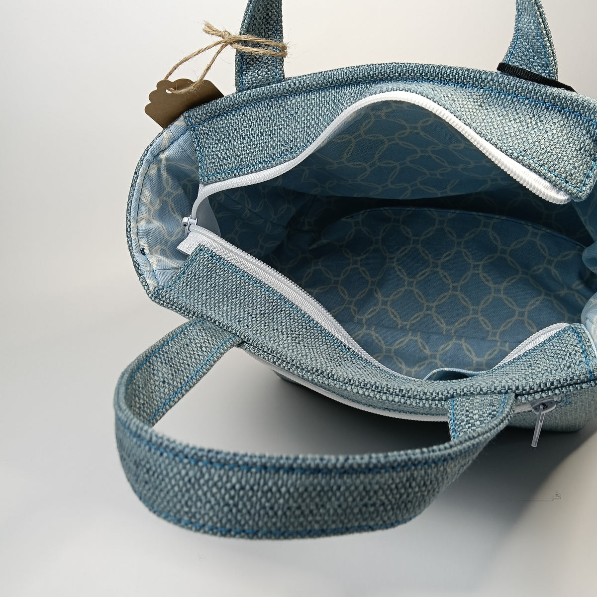 IRIS - Borsa tote bag fatta a mano - Prodotto artigianale