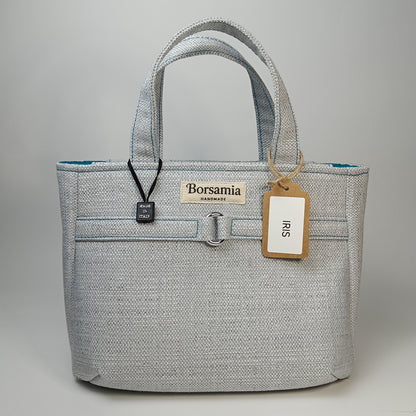 IRIS - Borsa tote bag fatta a mano - Prodotto artigianale