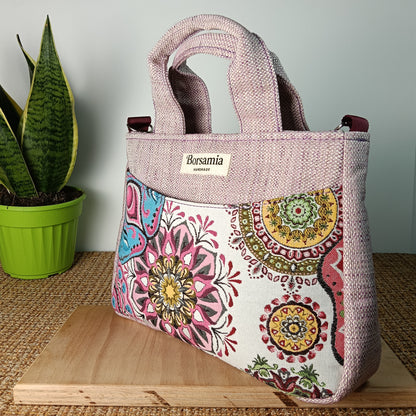 ESTER - Borsa strutturata grande fatta a mano - Prodotto artigianale