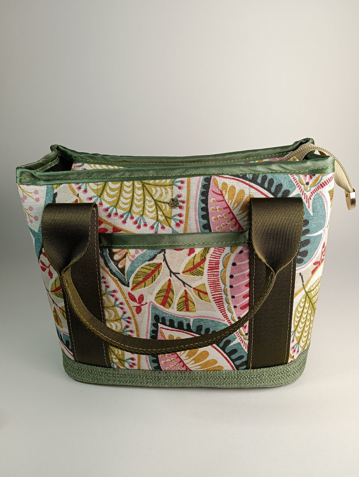 ALESSANDRA - Borsa a mano con tracolla e stampa floreale