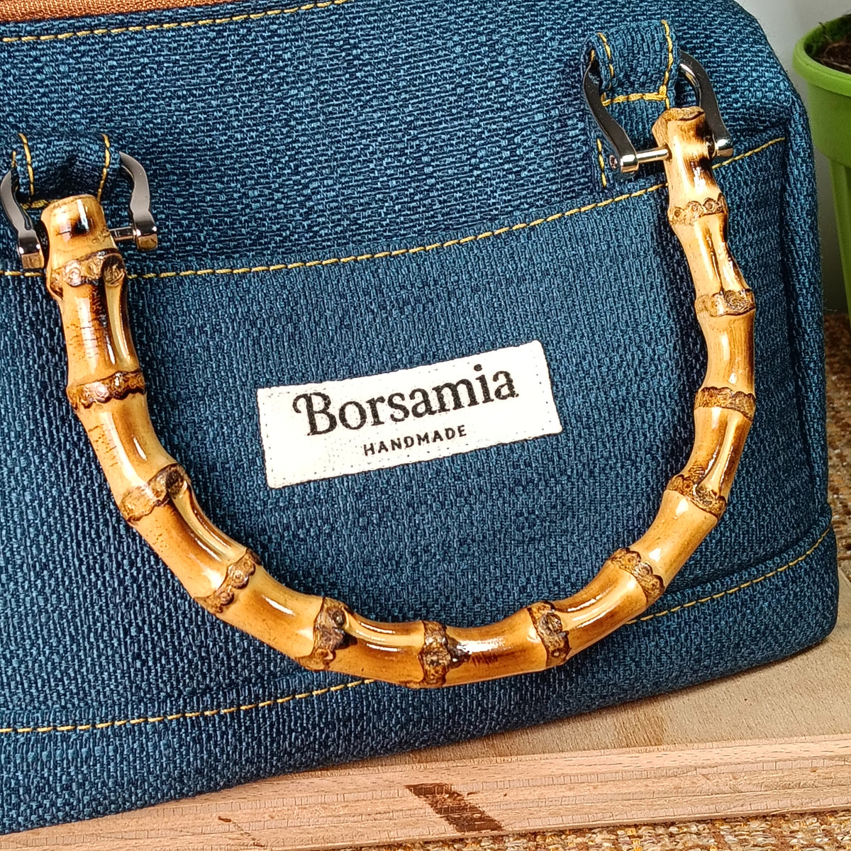 PAOLA - Borsa bauletto fatta a mano - Prodotto artigianale