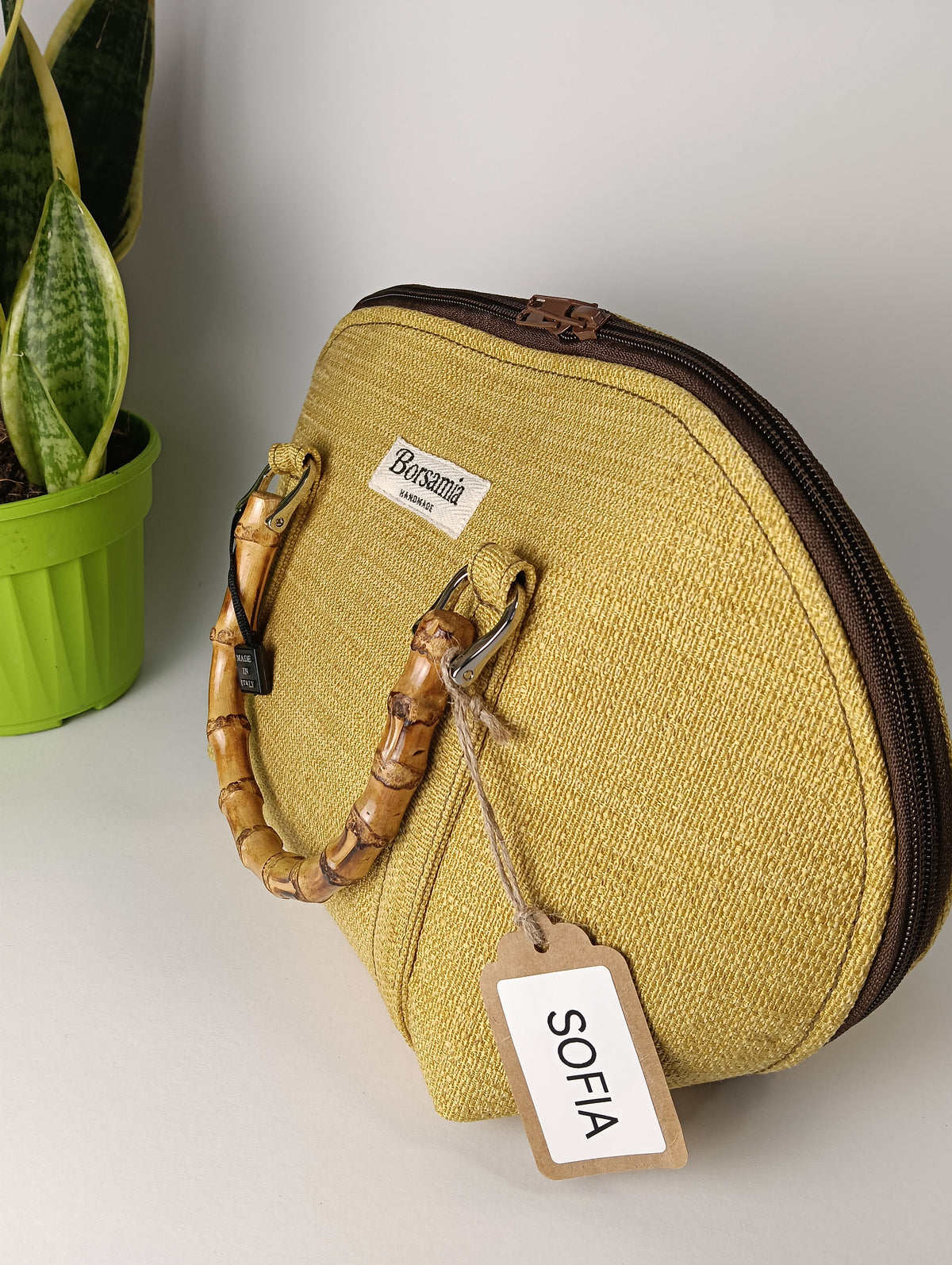 SOFIA - Borsa bauletto fatta a mano - Prodotto artigianale