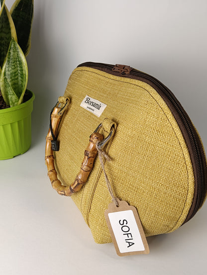 SOFIA - Borsa bauletto fatta a mano - Prodotto artigianale