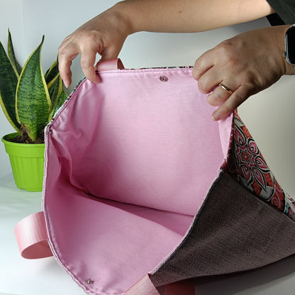 SUMMER - Shopper a spalla fatta a mano - Prodotto artigianale