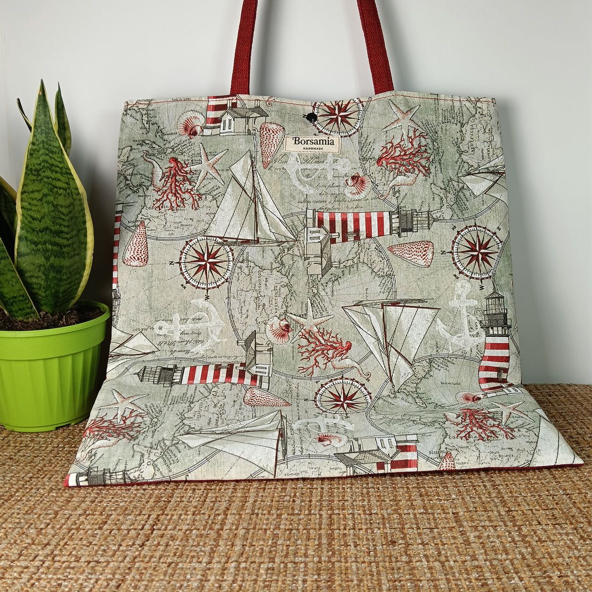 SUMMER - Shopper a spalla fatta a mano - Prodotto artigianale