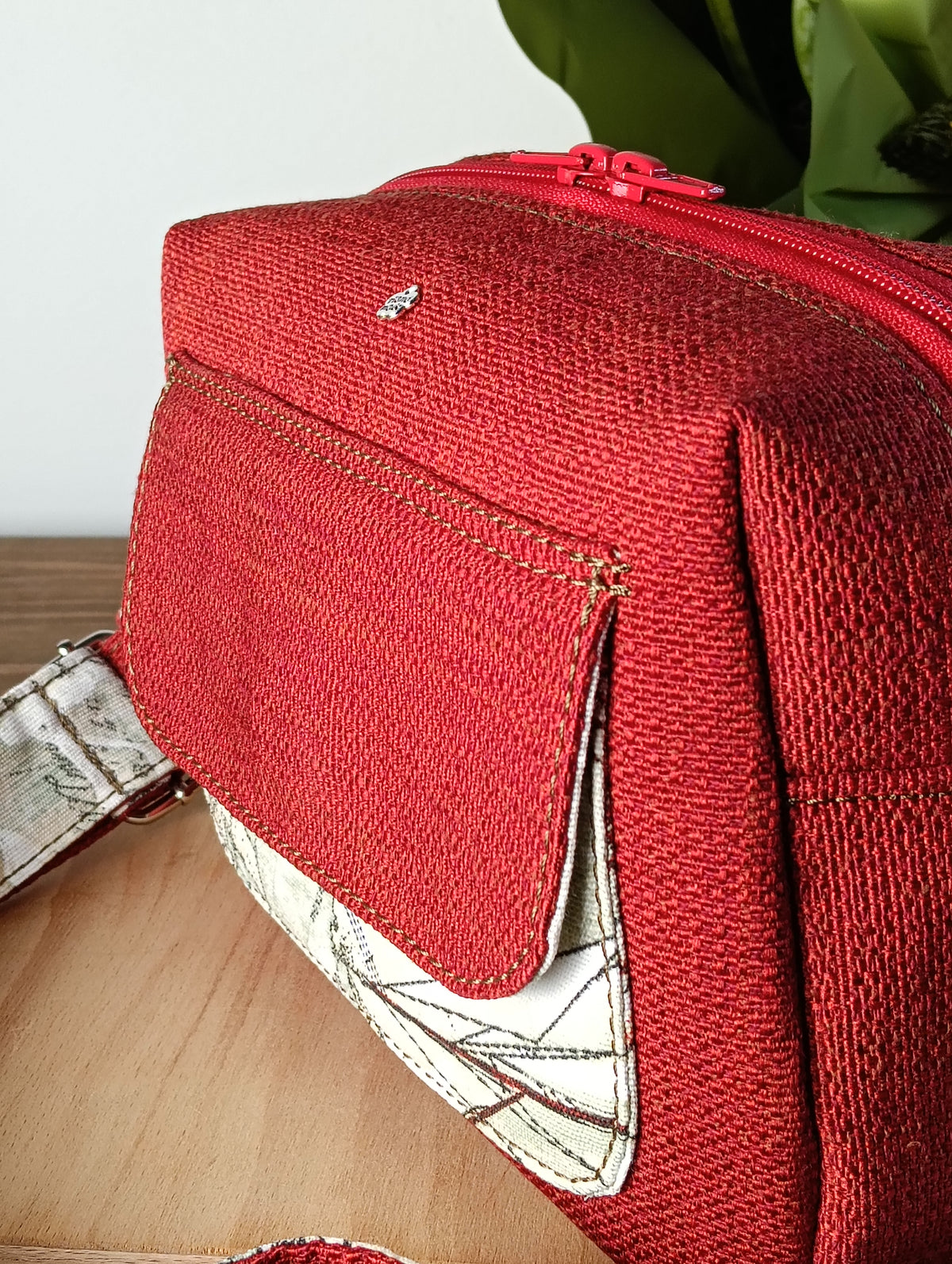 CELESTE - Borsa a tracolla da donna fatta a mano - Prodotto artigianale