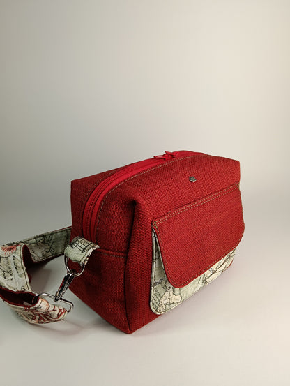 CELESTE - Borsa a tracolla da donna fatta a mano - Prodotto artigianale