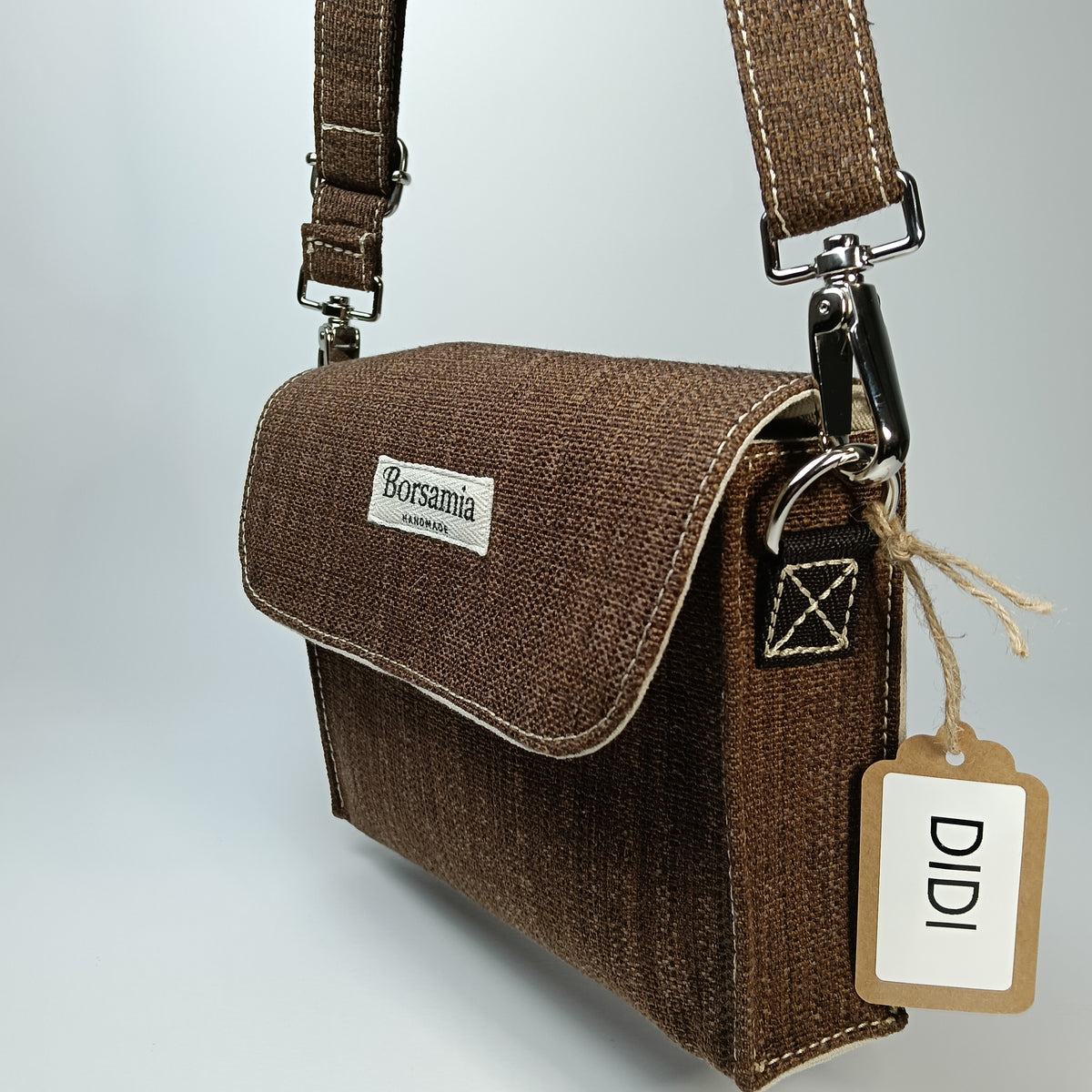 DIDI- Borsa fatta a mano modello tracolla - Prodotto artigianale
