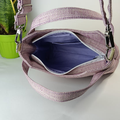 ELEONORA - Borsa a mano con tracolla fatta a mano - Prodotto artigianale