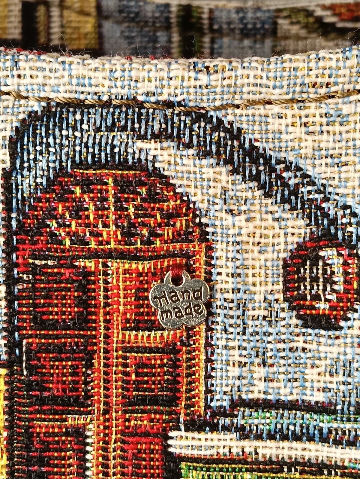 ELEONORA - Borsa a mano con tracolla fatta a mano - Prodotto artigianale