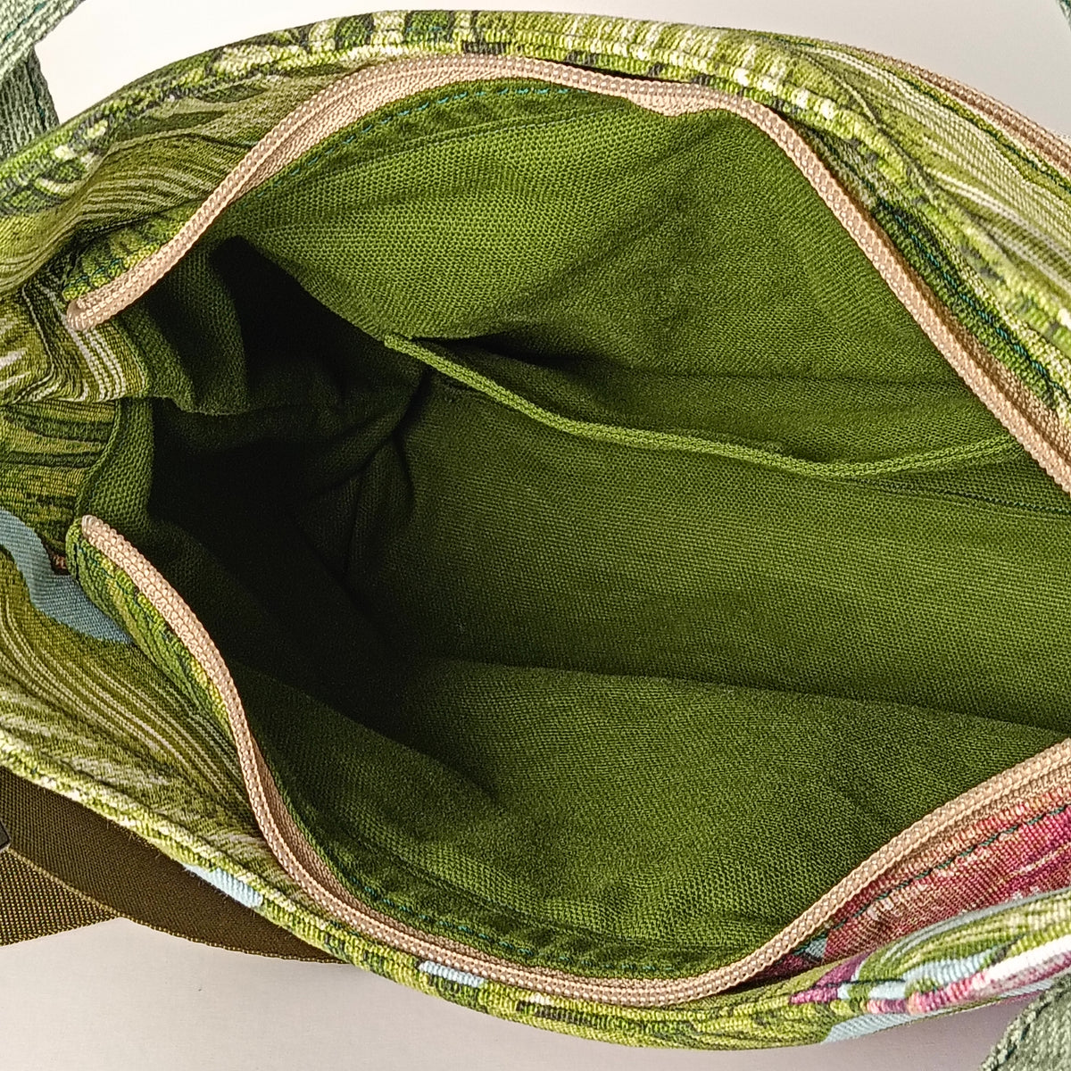 ELEONORA - Borsa a mano con tracolla fatta a mano - Prodotto artigianale