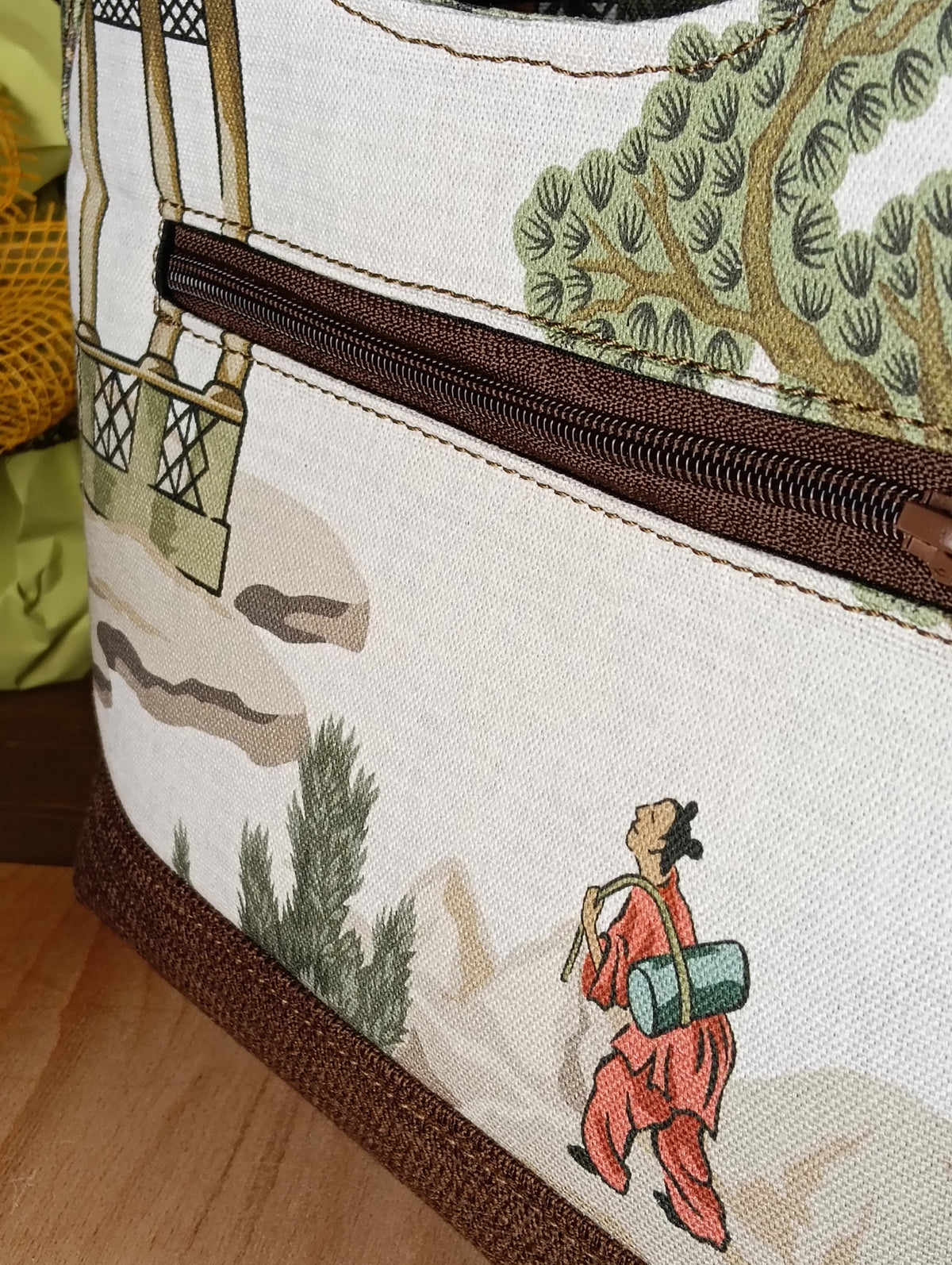 ELEONORA - Borsa a mano con tracolla fatta a mano - Prodotto artigianale