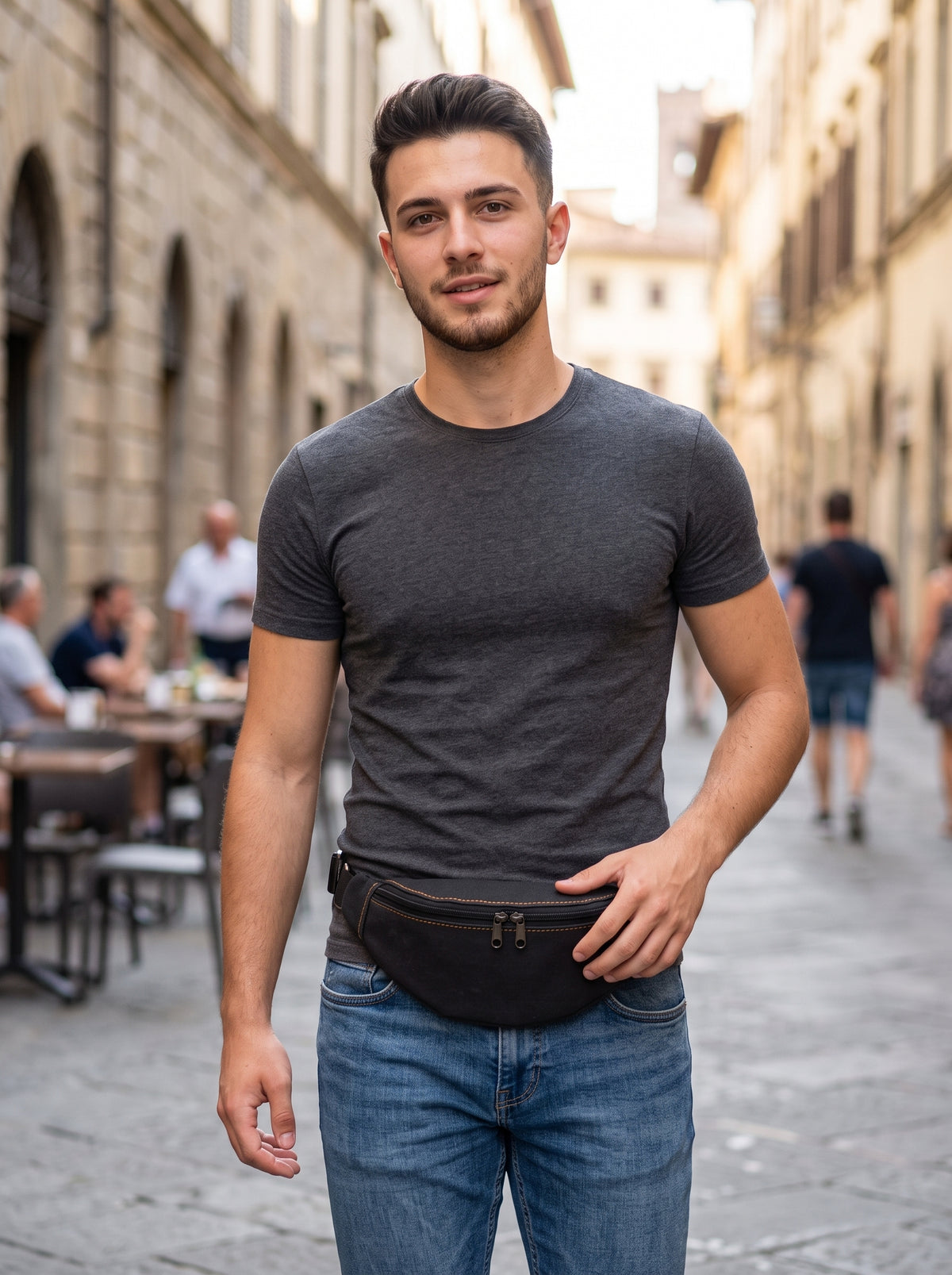 MARSUPIO -  artigianale unisex personalizzabile - Design contemporaneo e praticità Made in Italy