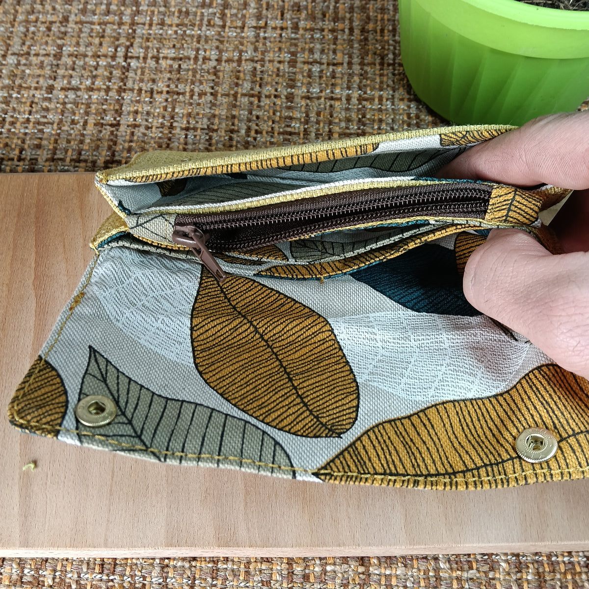 PORTAFOGLIO - Coordinabile con borsa fatto a mano - Prodotto artigianale