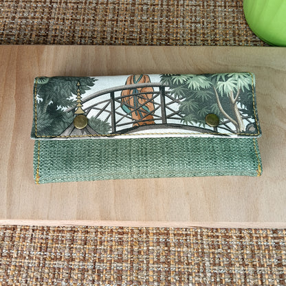 PORTAFOGLIO - Coordinabile con borsa fatto a mano - Prodotto artigianale