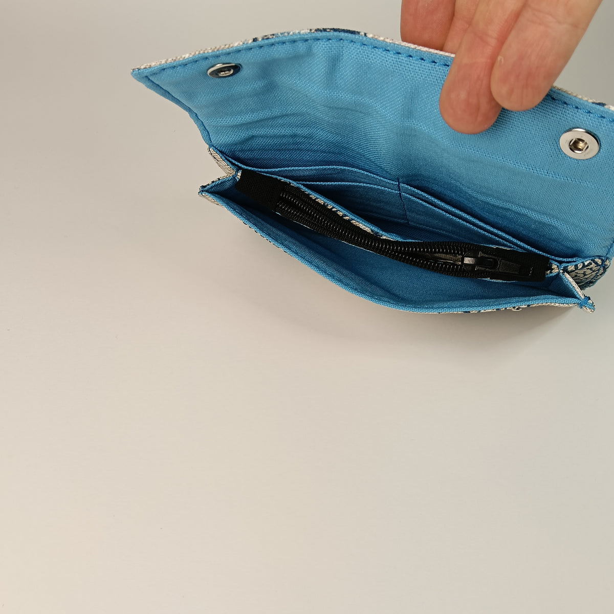 PORTAFOGLIO - Coordinabile con borsa fatto a mano - Prodotto artigianale