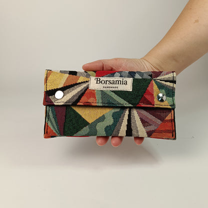 PORTAFOGLIO - Coordinabile con borsa fatto a mano - Prodotto artigianale