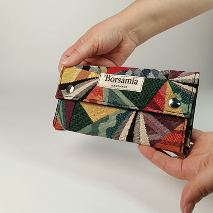 PORTAFOGLIO - Coordinabile con borsa fatto a mano - Prodotto artigianale