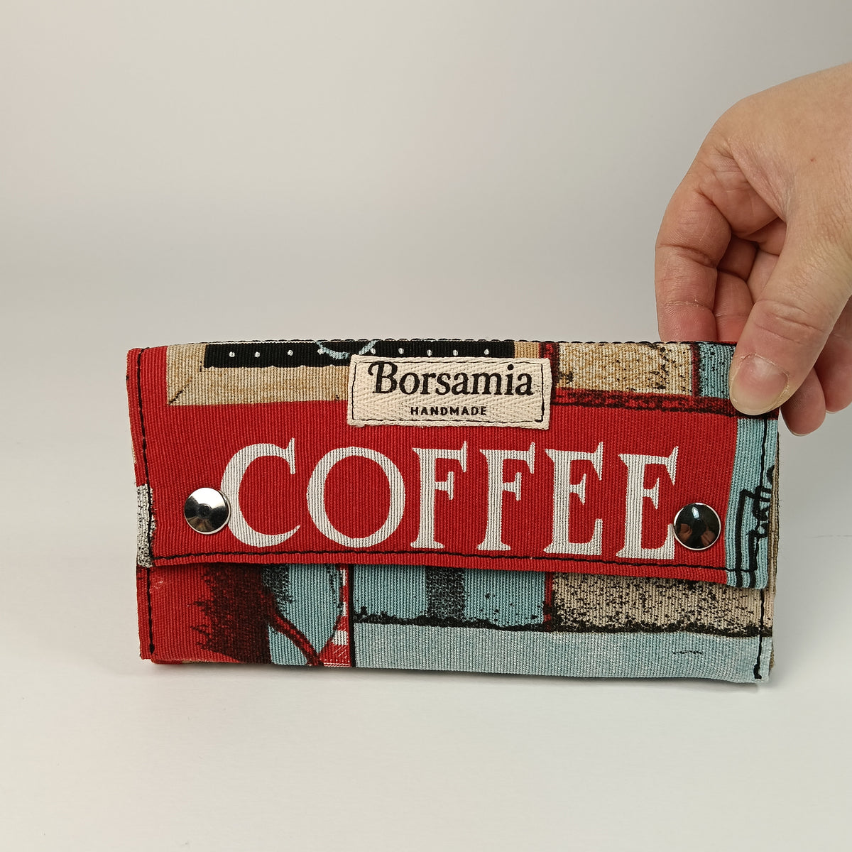 PORTAFOGLIO - Coordinabile con borsa fatto a mano - Prodotto artigianale
