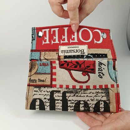 PORTAFOGLIO - Coordinabile con borsa fatto a mano - Prodotto artigianale
