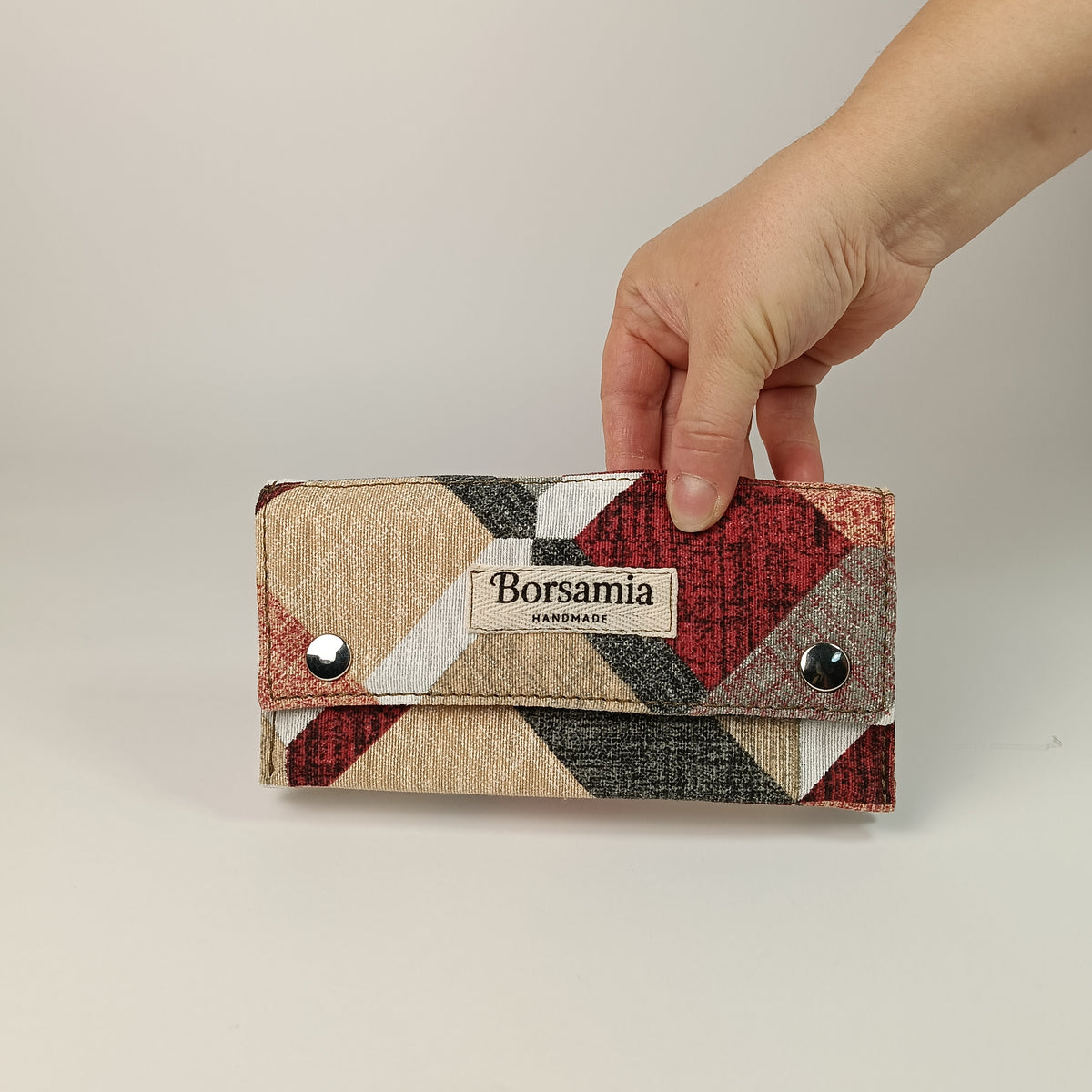 PORTAFOGLIO - Coordinabile con borsa fatto a mano - Prodotto artigianale