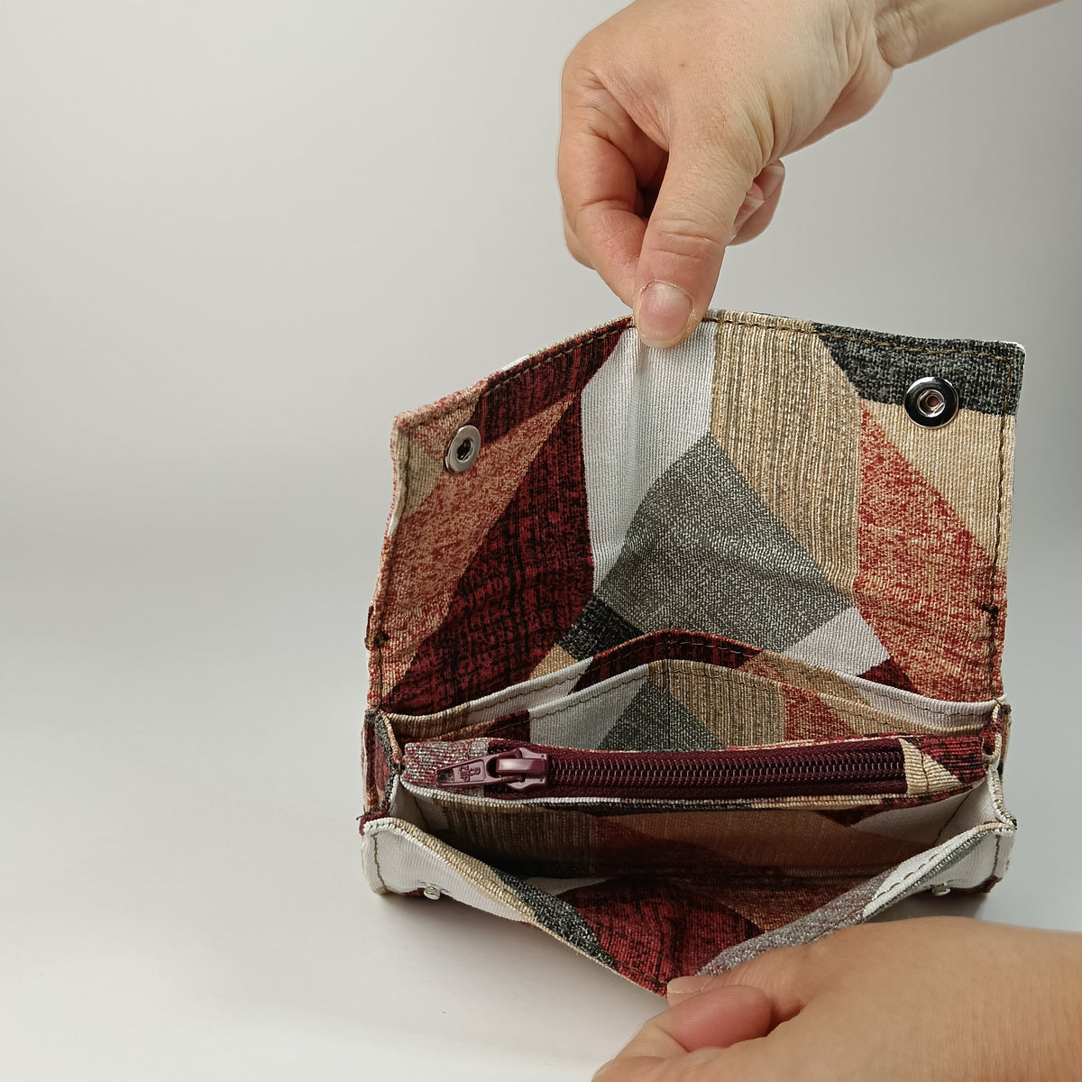 PORTAFOGLIO - Coordinabile con borsa fatto a mano - Prodotto artigianale