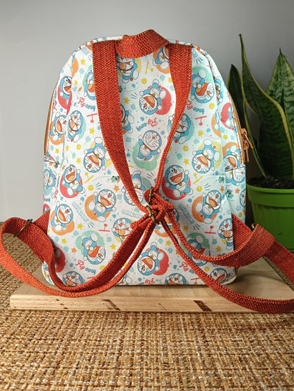 EMILIA - Zaino fatto a mano per bambino con astuccio - prodotto artigianale