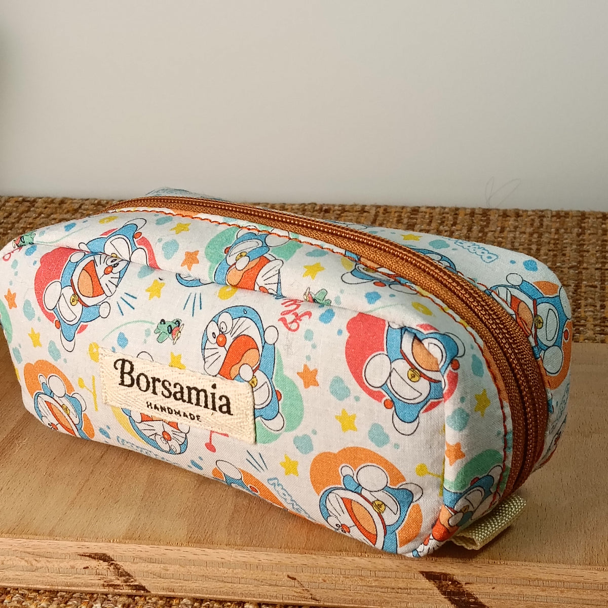 EMILIA - Zaino fatto a mano per bambino con astuccio - prodotto artigianale