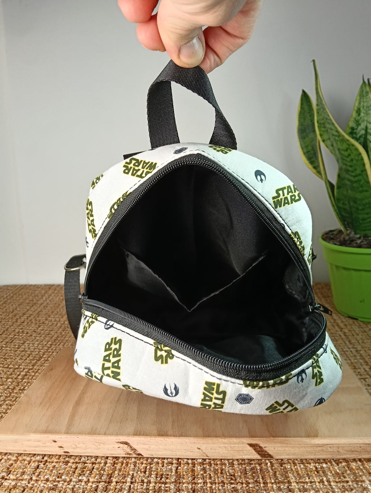 EMILIA - Zaino fatto a mano per bambino con astuccio - prodotto artigianale