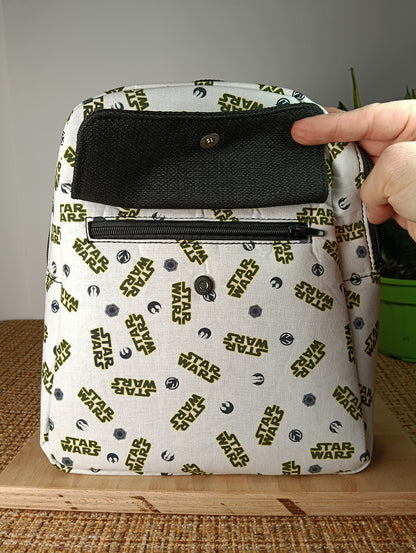 EMILIA - Zaino fatto a mano per bambino con astuccio - prodotto artigianale