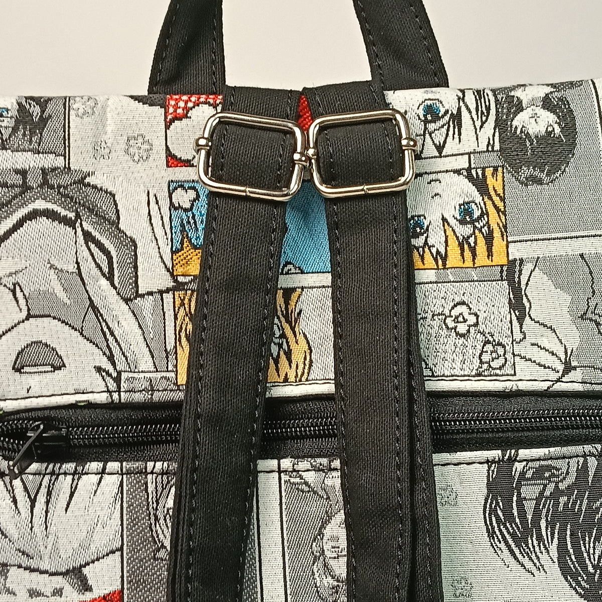 EMMA - Zaino Manga Giapponese in Jacquard Gobelin - Zaino Artigianale Multitasche