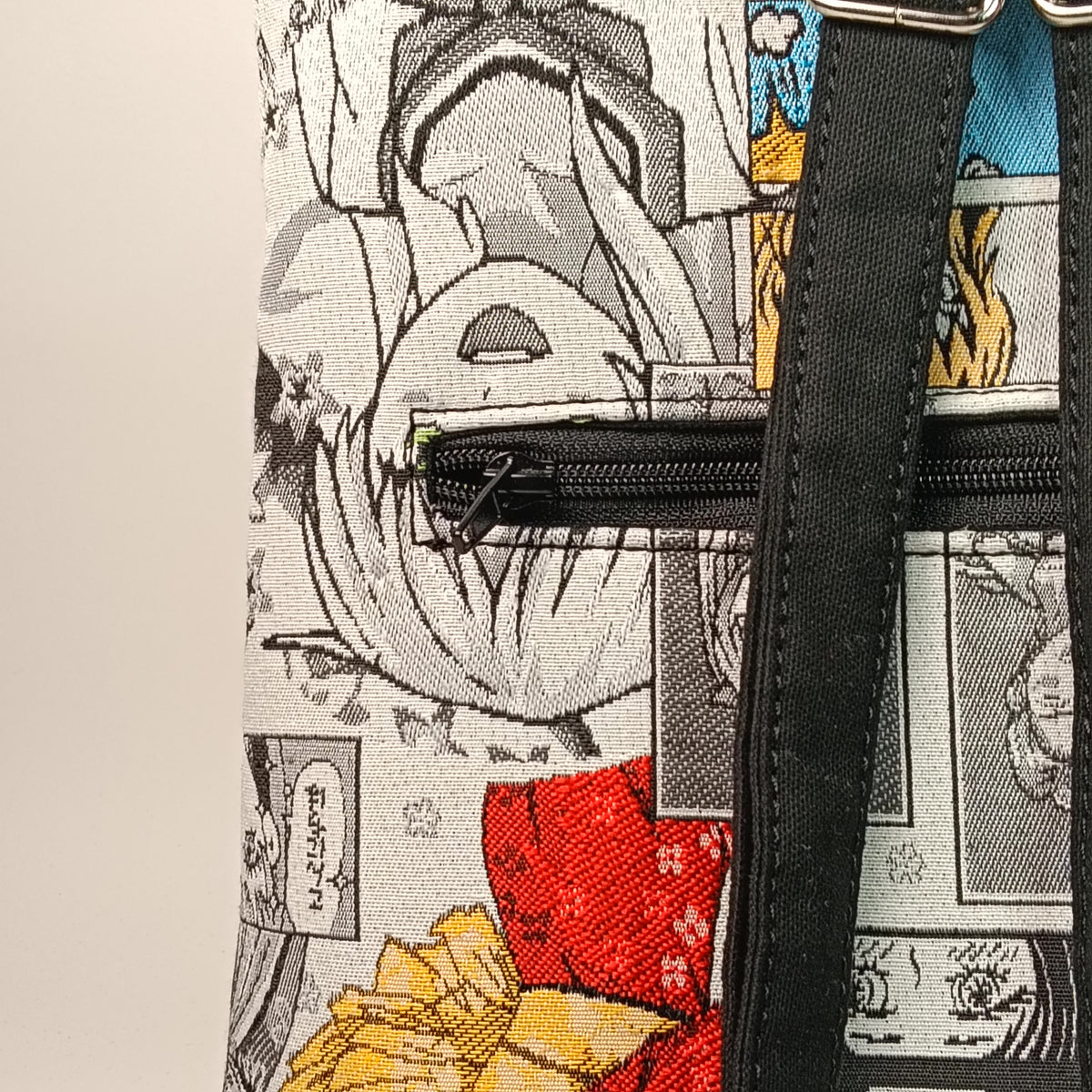EMMA - Zaino Manga Giapponese in Jacquard Gobelin - Zaino Artigianale Multitasche