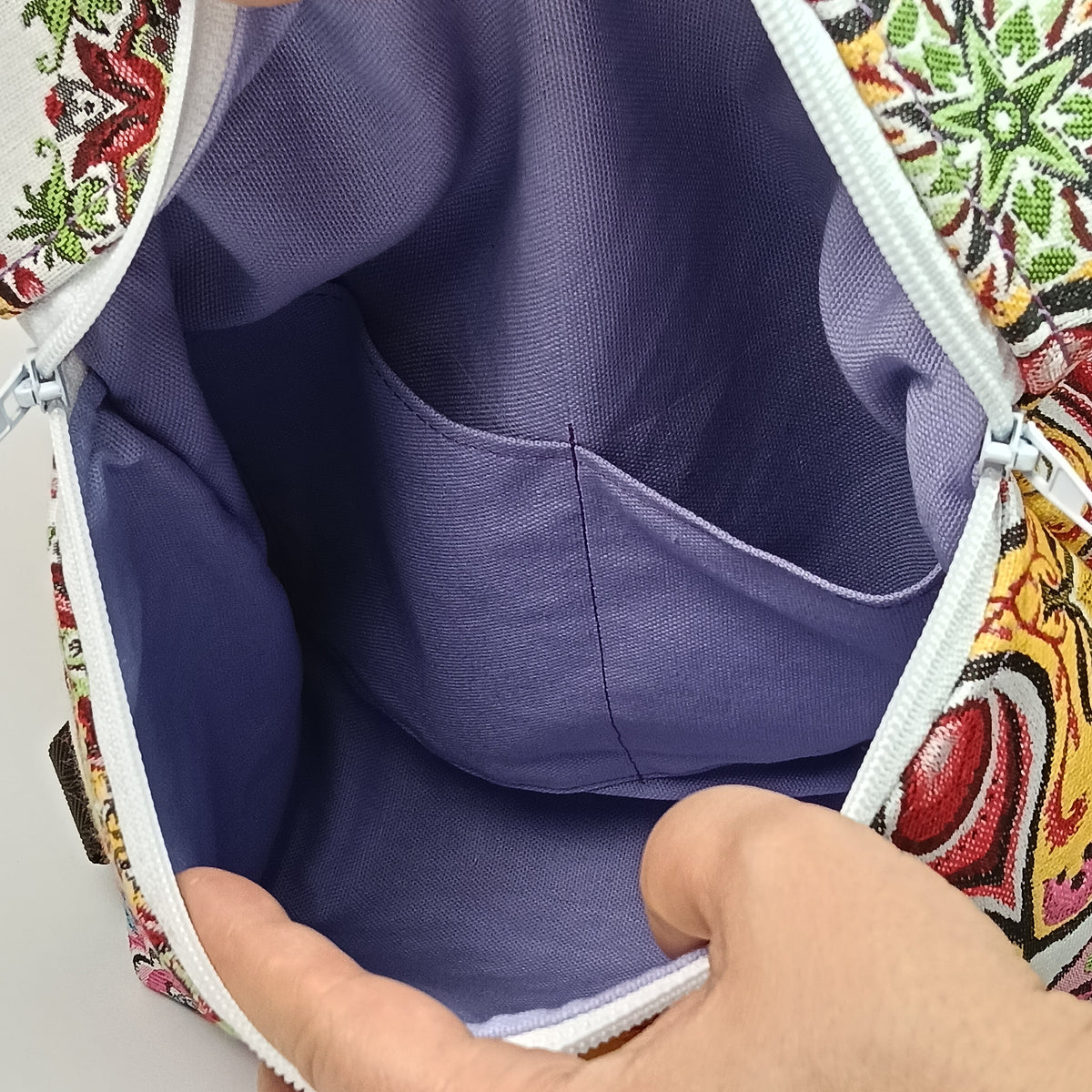 EMMA - Zaino fatto a mano da donna - Prodotto artigianale