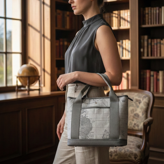 ALESSANDRA - Borsa strutturata a mano e tracolla fatta a mano - Prodotto artigianale