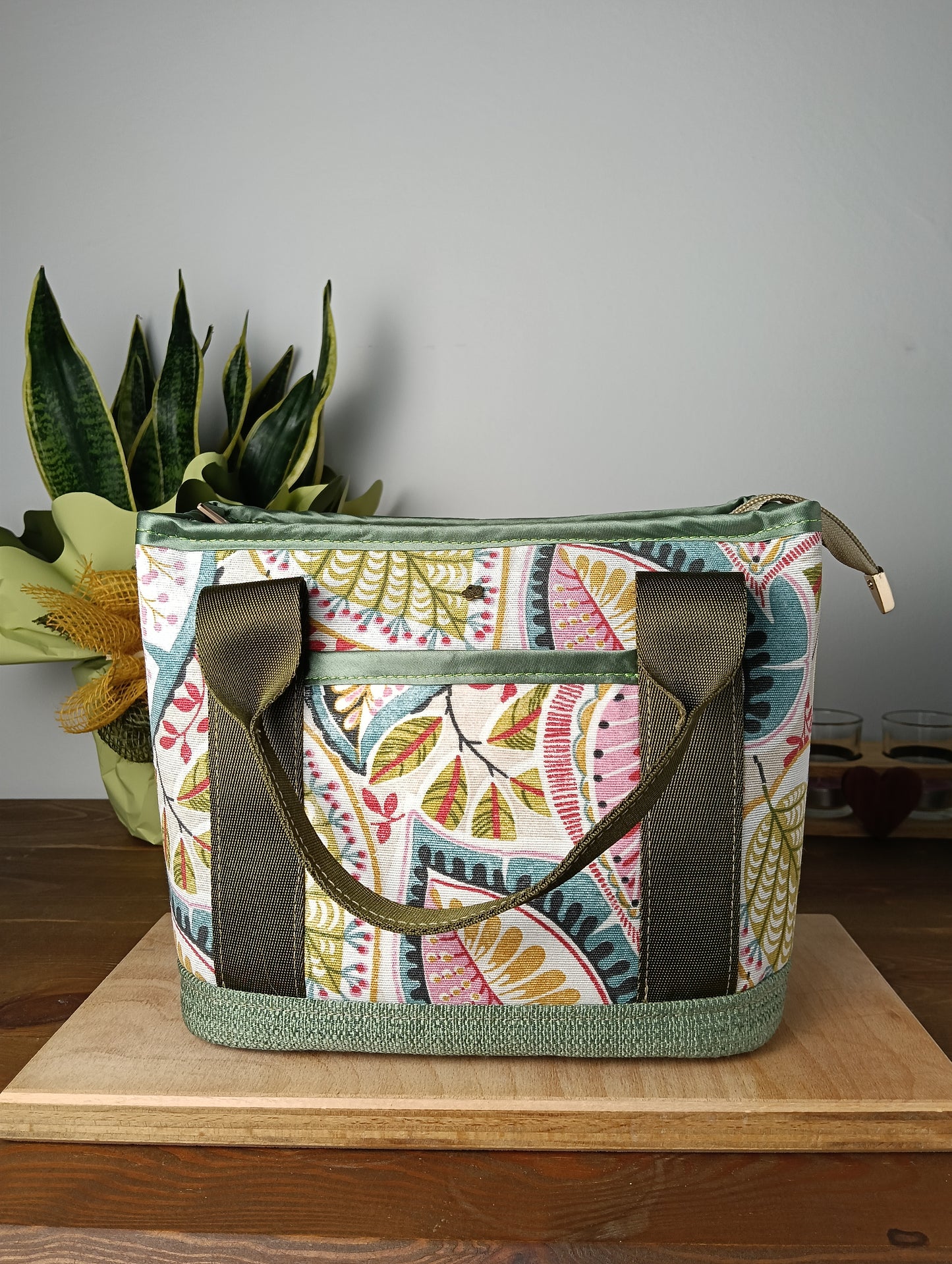 ALESSANDRA - Structured handbag and shoulder bag handmade - Handcrafted product