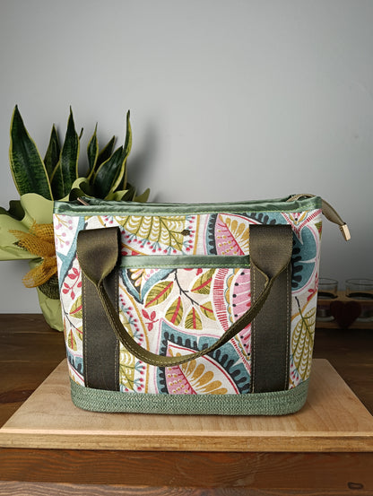 ALESSANDRA - Structured handbag and shoulder bag handmade - Handcrafted product