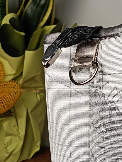 ALESSANDRA - Structured handbag and shoulder bag handmade - Handcrafted product