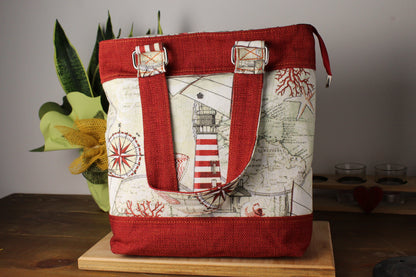 ANITA - Borsa tote bag fatta a mano - Prodotto artigianale