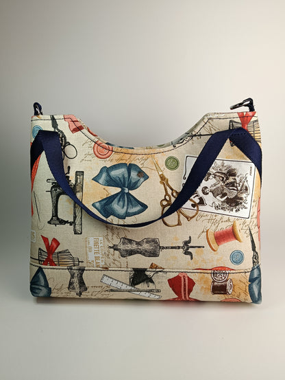 ELEONORA - Handtasche mit Schulterriemen, handgefertigt - Handwerksprodukt