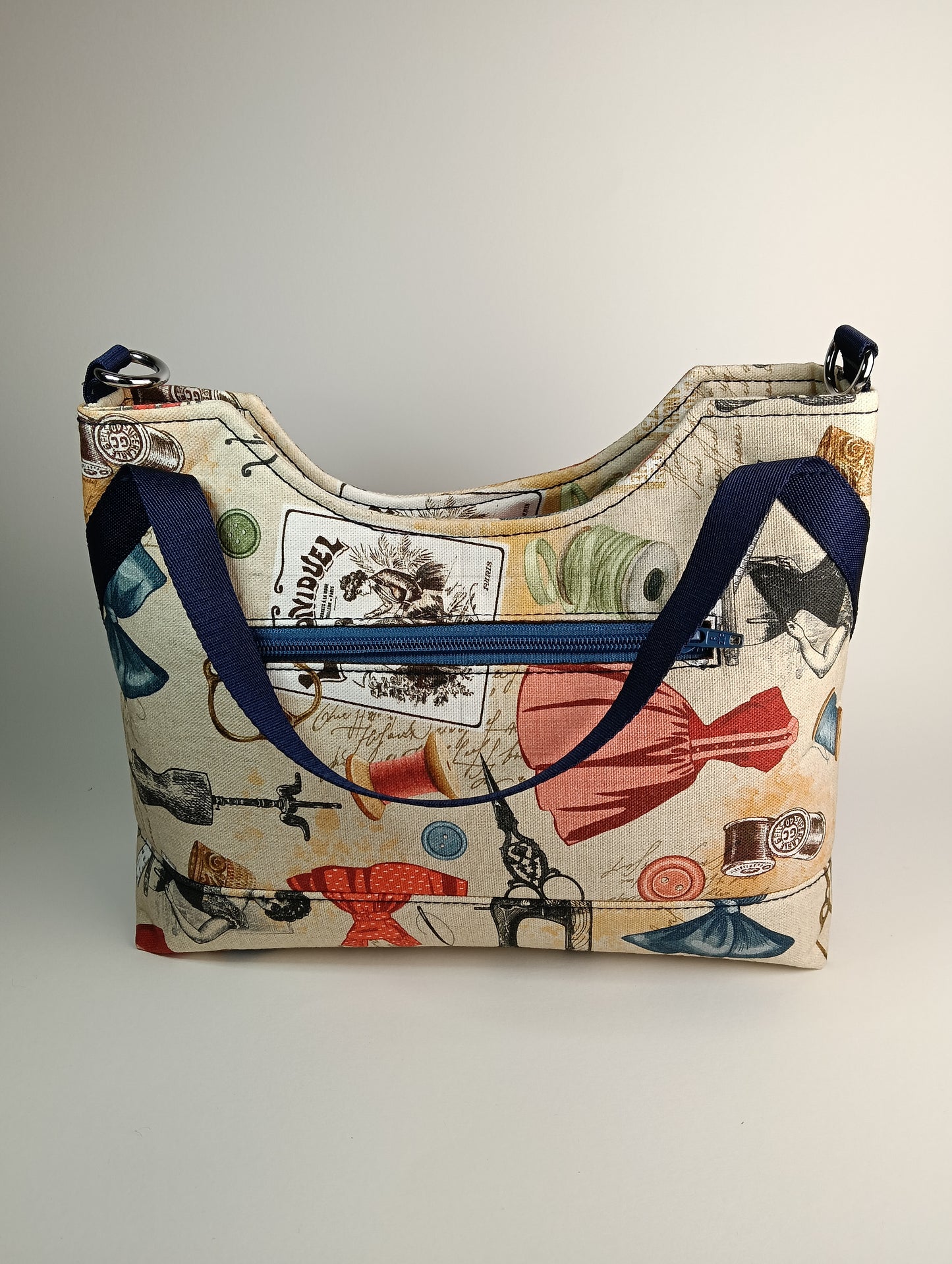 ELEONORA - Handtasche mit Schulterriemen, handgefertigt - Handwerksprodukt