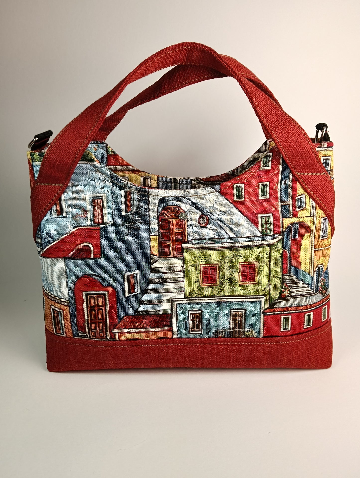 ELEONORA - Handtasche mit Schulterriemen, handgefertigt - Handwerksprodukt