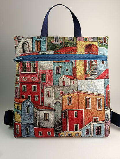 EMMA - Damenrucksack handgefertigt - Handwerkliches Produkt